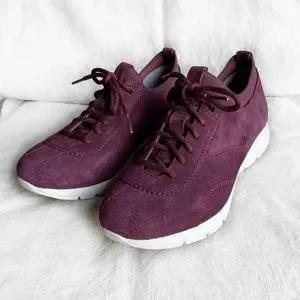 Dansko Shoes New In Box Dansko Audra Suede Sneaker In Wine Size 38 Poshmark